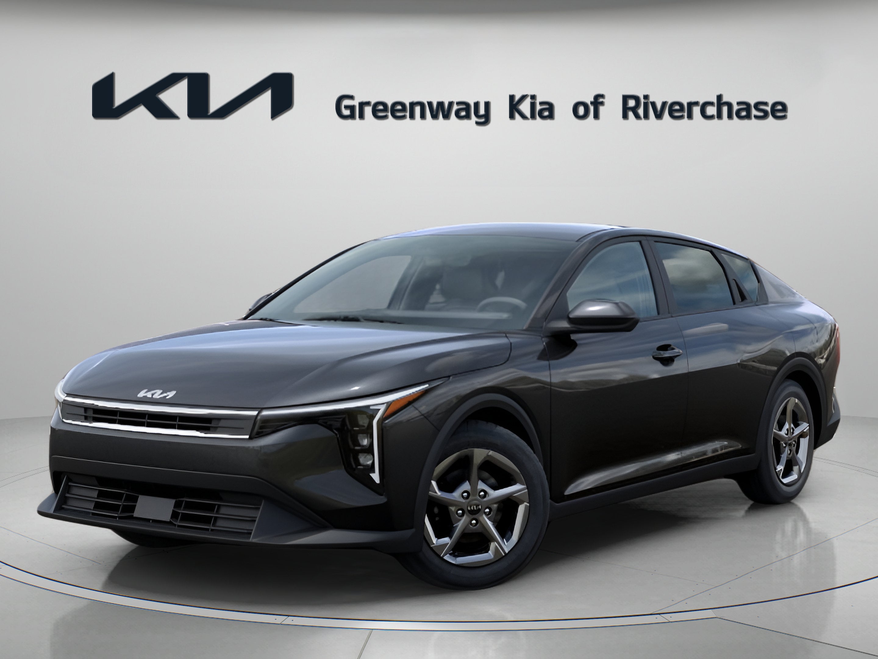 2026 Kia K4 — rear three-quarter view