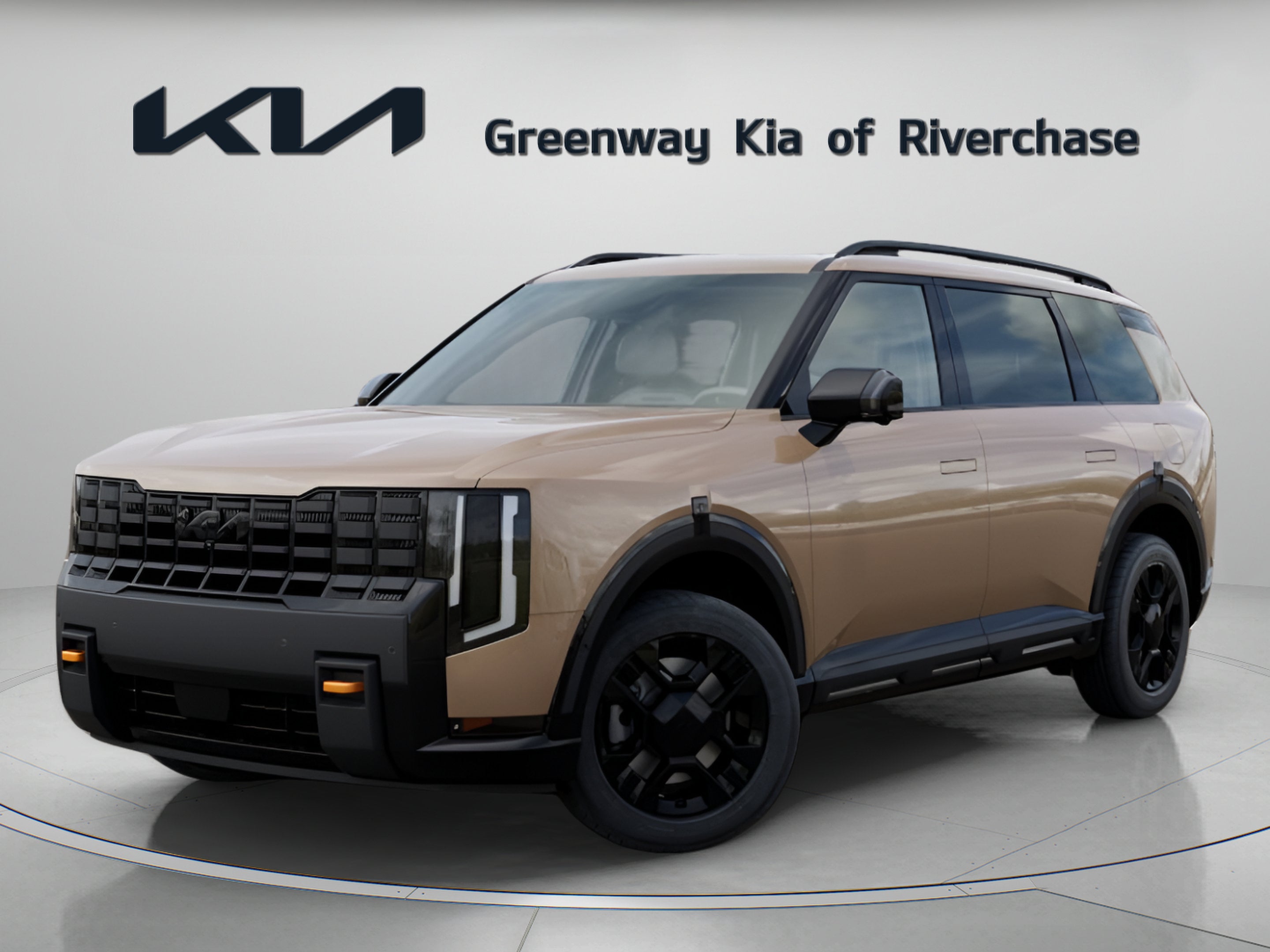 2027 Kia Telluride — rear three-quarter view