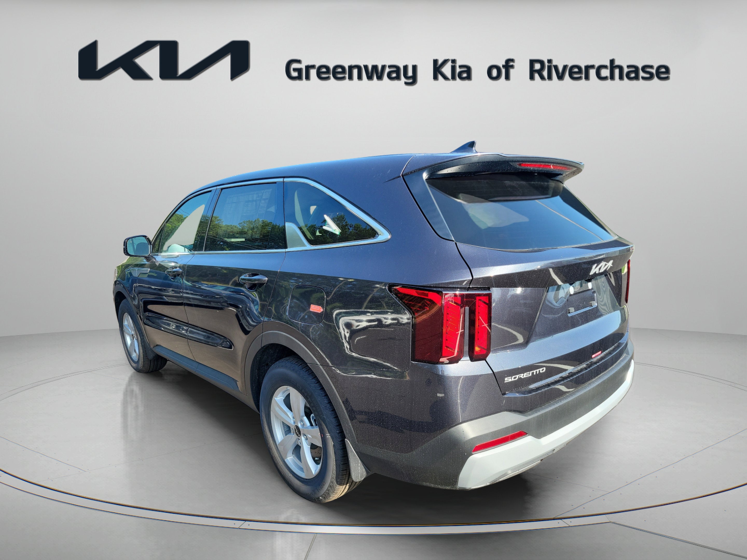 2026 Kia Sorento — rear three-quarter view